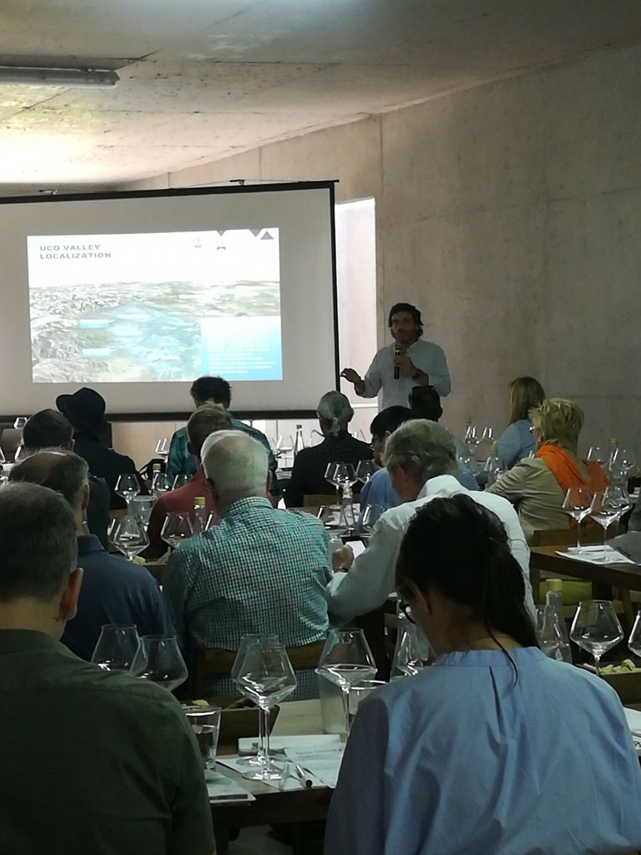 Sebastian Zuccardi leading speaker in Uco Valley with focus on Paraje Altamira #MWinARGENTINA