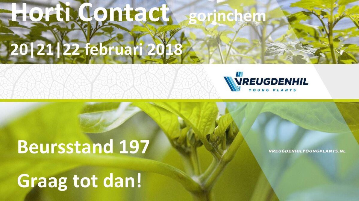 De laatste voorbereidingen zijn in volle gang in Gorinchem. Wij verwelkomen u graag tijdens de Horti Contact 2018 in onze beursstand, nummer 197!