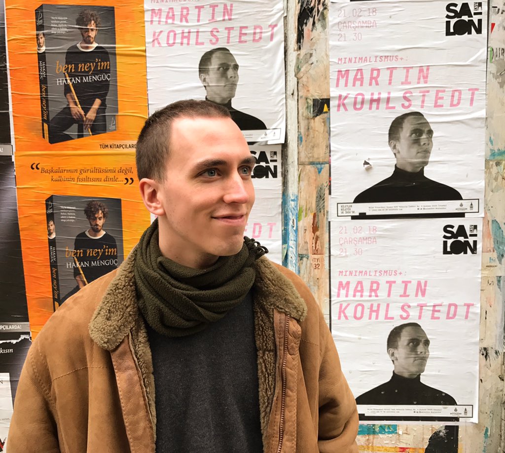 Me in Istanbul again for an open talk about 'Minimalist Tendencies in Music' tomorrow and a concert the day after tomorrow at <a href="/saloniksv/">Salon İKSV</a> #martinkohlstedt #martinkohlstedtlive #istanbul