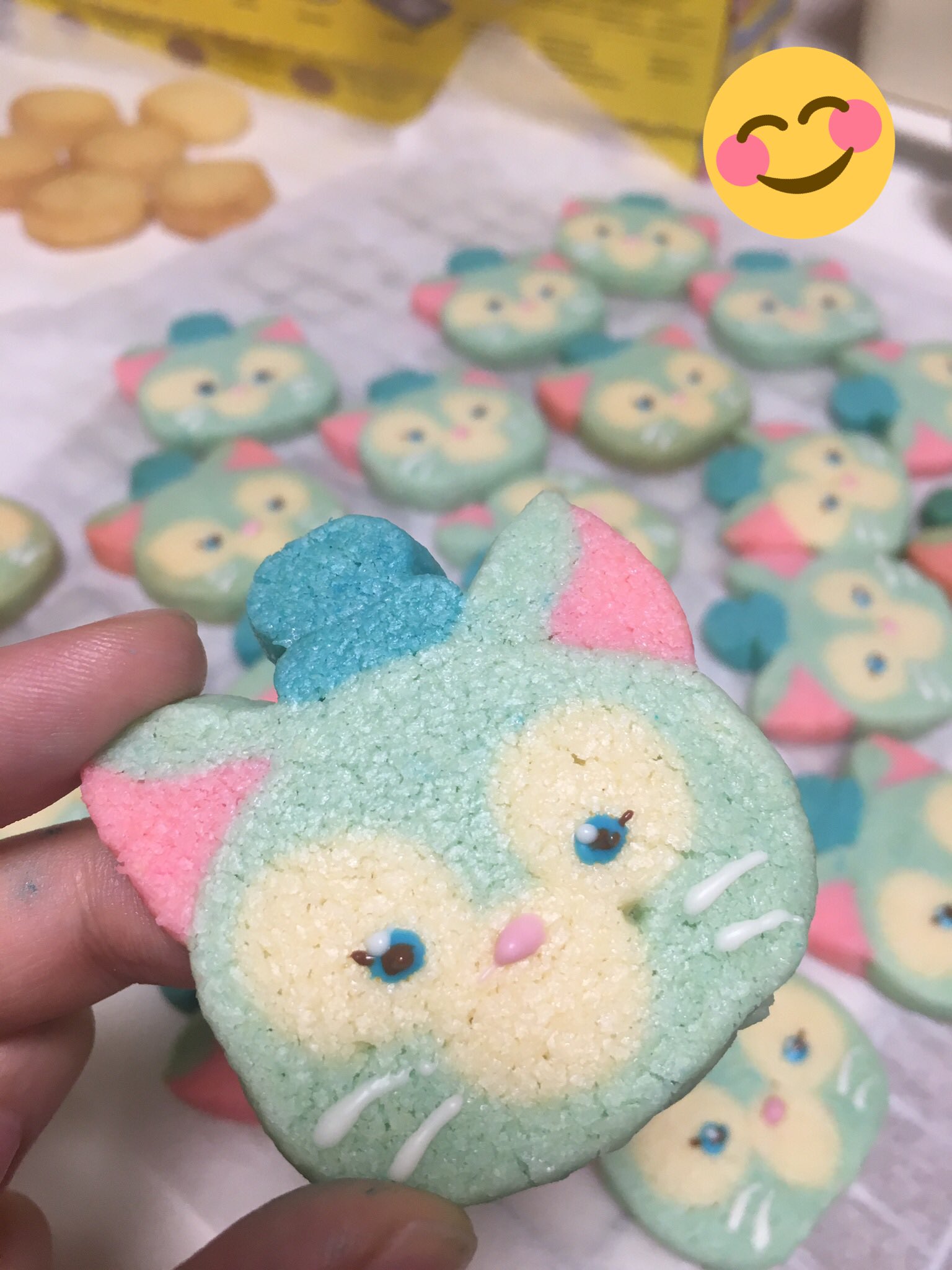 あーやん 思いつきで以前作ったジェラ君のクッキー これで ツムツムシリーズ作ろうかな ジェラトーニ 金太郎式 アイスボックスクッキー アイスボックスクッキー ディズニースイーツ お菓子作りが好きな人と繋がりたい T Co Pyjazp4x3g