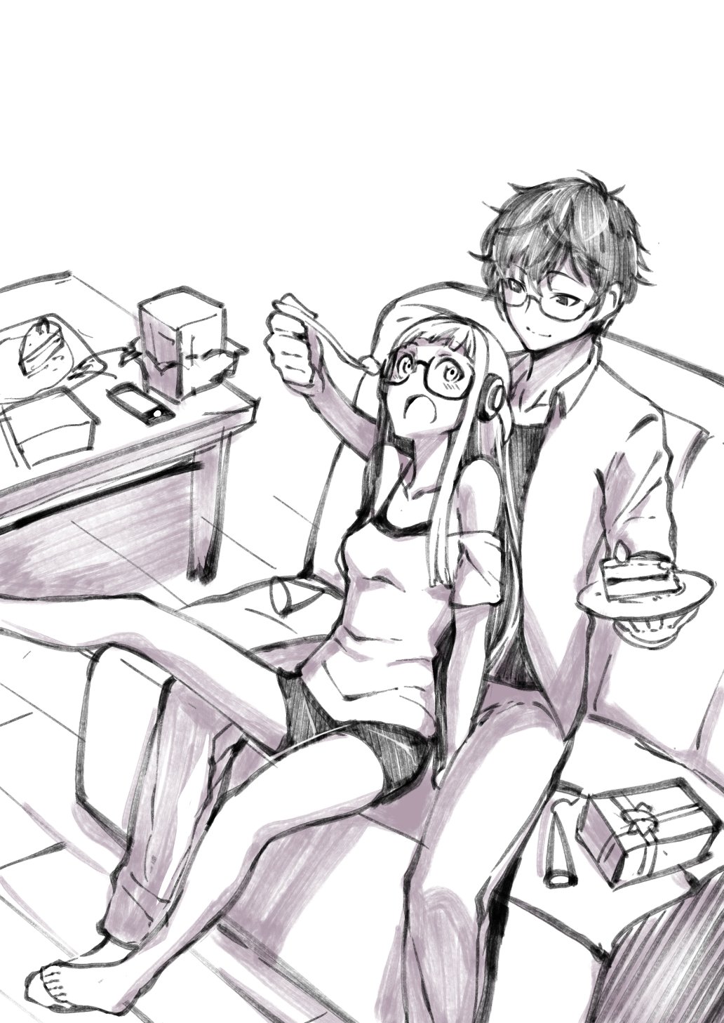 K You Comic1 Bs祭 新刊委託中 ペルソナ５より双葉 誕生日ということで特急で ペルソナ5 佐倉双葉