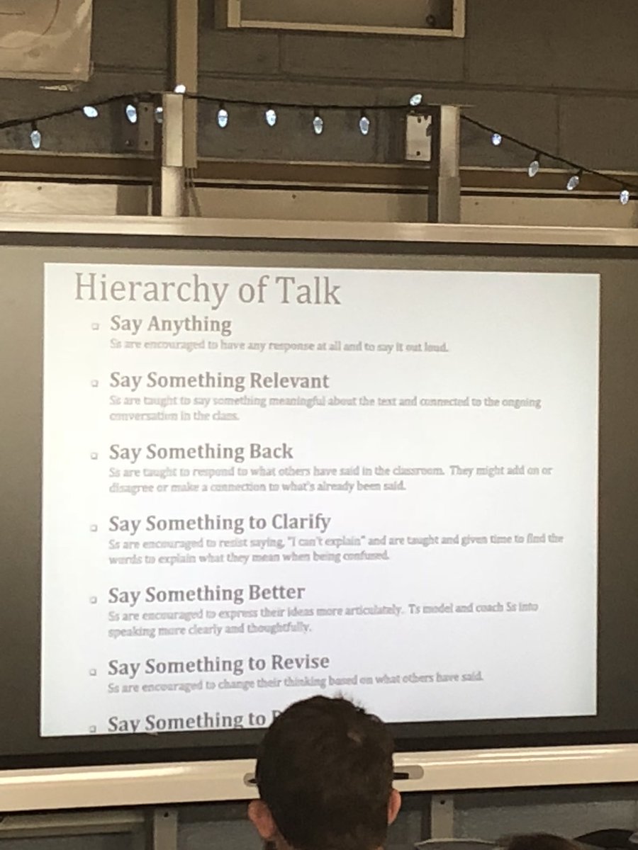 ereale23's tweet photo. โIf you canโt say a thing, you canโt write a thing.โ @MisterMinor Thanks for an #inspiring #workshop today about #talk . I could sit in your workshops all day! #engagement #discussiontechniques #access @MS442Brooklyn https://t.co/XZGfLxiswS