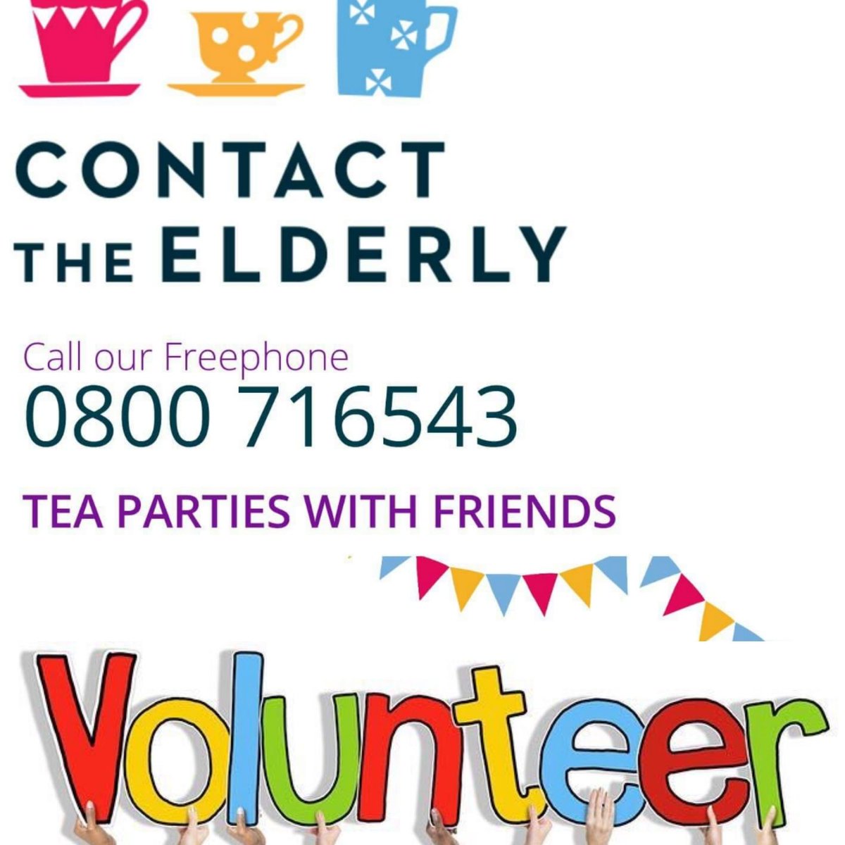 You don't have to be a #MasterChef to volunteer to host an afternoon tea in your own home for a group of isolated older folk once a year. Get in touch here 👉
contact-the-elderly.org.uk
#endloneliness