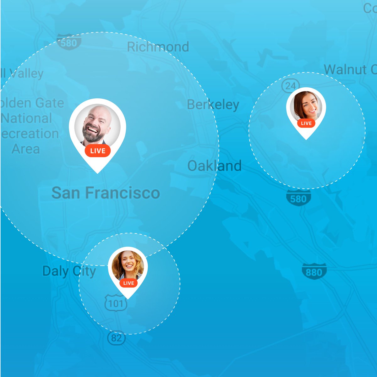 #Broadcast globally or within a geofenced location. Download Talkin to #videochat with your audience during #livestreams! 🤳

👉 bit.ly/TalkinApple 
👉 bit.ly/TalkinAndroid
