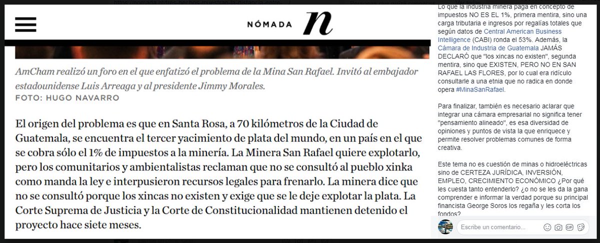 loquenodicen01's tweet photo. Lo que publica "la prensa" es opuesto a LA VERDAD. Prueba de ello es esta nota llena de MENTIRAS de @nomadagt. 
MIENTE desde el primer párrafo y si tienen algo de ética, publiquen la aclaración con disculpas correspondientes https://t.co/tcsS4Nf9Rk  
CC @jtefel1 @MaloufTony https://t.co/7HaFBkS0jk