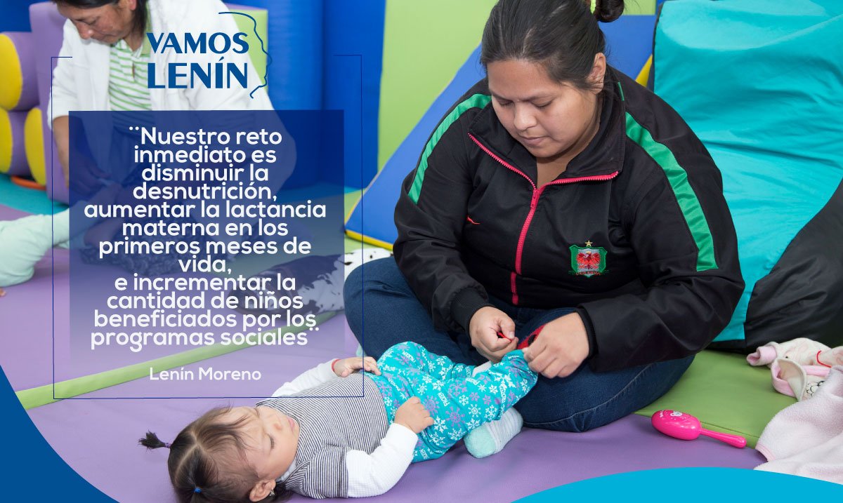 VamosLenin's tweet photo. El cuidado de los niños, debe ser integral en salud y estimulación temprana, pero en su formación, tiene gran importancia la ternura de la familia, el juego, la no violencia. #ElPresidenteInforma https://t.co/TD0lQlSw9p