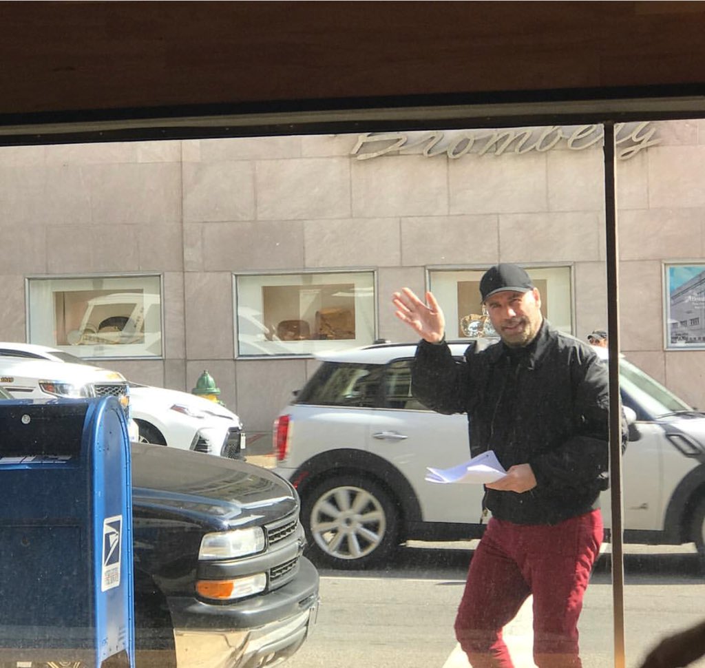 Oh no big deal, just #johntravolta filming a movie down the street from <a href="/BigBHM/">Big Com</a> today.  Sup John?  📸 via instagram.com/p/BfrBBosAhwN/