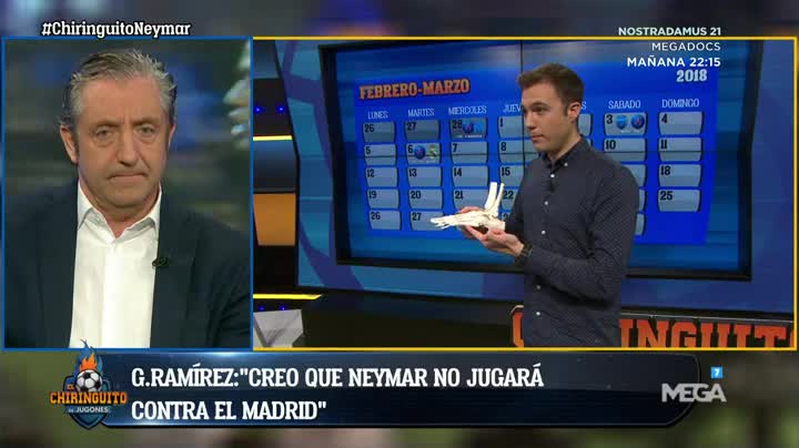 elchiringuitotv's tweet photo. .@Gonzalo17233018, FISIOTERAPEUTA: "FORZAR sólo puede IMPLICAR que la LESIÓN VAYA A MÁS". #ChiringuitoNeymar https://t.co/5PP6khv2mz