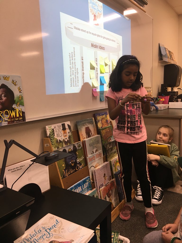 MrsMiller224's tweet photo. Trying to figure out what details support the fact that Malala stood up for equal rights independently and then as a whole class. https://t.co/qIsVeEc6n1