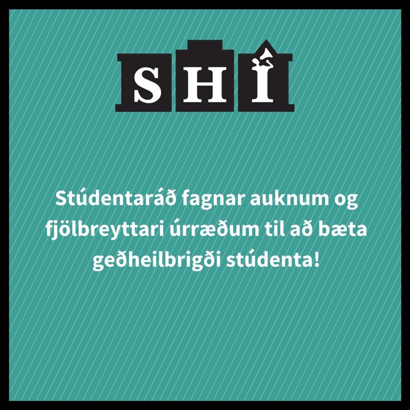 Studentarad's tweet photo. SHÍ fagnar því að @Haskoli_Islands hafi komið til móts við hávært kall nemenda um aukið aðgengi að sálfræðiþjónustu. 

Opnað hefur verið fyrir skráningu í námskeið í HAM á hópaformi. 

Skráning fer fram hér, frestur til að skrá sig er til miðvikudags! 🌟 https://t.co/3gndi84UI4 https://t.co/4ElhZC07eN