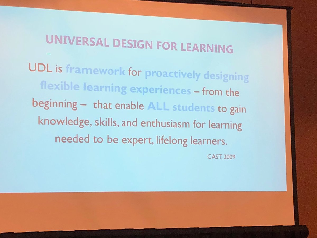 Designing for student variability is key!   <a href="/UDL_Center/">National Center on Universal Design for Learning</a> <a href="/UDLMcGuffeySD/">UDL at McGuffeySD</a> <a href="/PADeptofEd/">PA Department of Education</a> <a href="/pattanupdates/">PaTTAN</a> #PDEConference