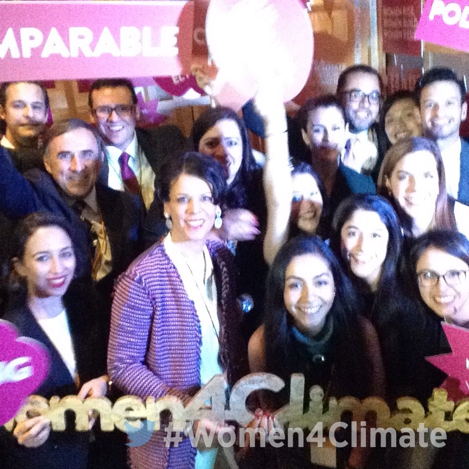 Excited to be at the <a href="/c40cities/">C40 Cities</a> #Women4Climate conference!