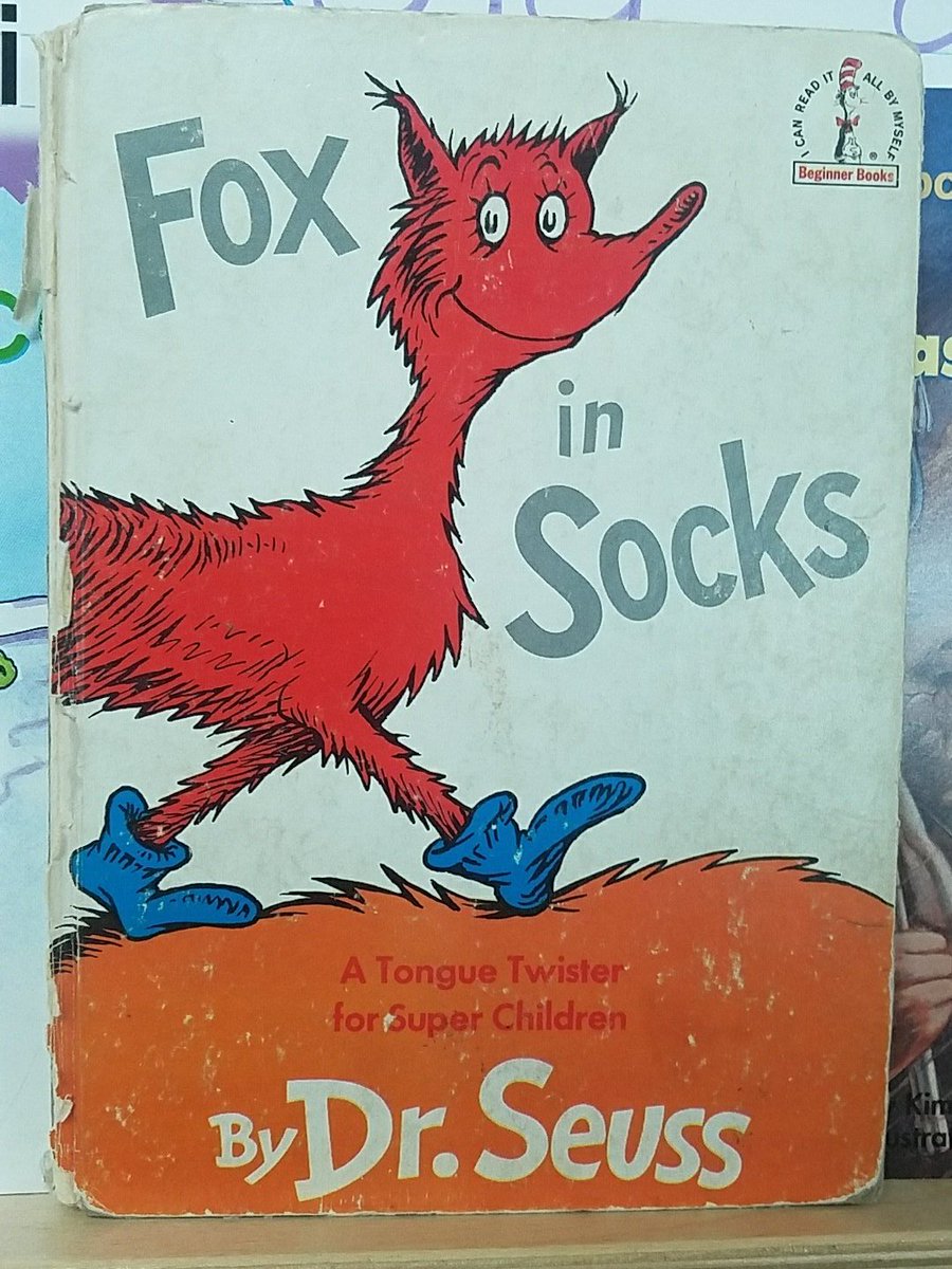ShaughnessyECSE's tweet photo. Today we had a silly sock session
With a Fox in Socks rhyming lesson
Seuss week is off to a fun start
We're excited for each part!
#DWEeagles #DrSeuss https://t.co/AC4o3UWEua