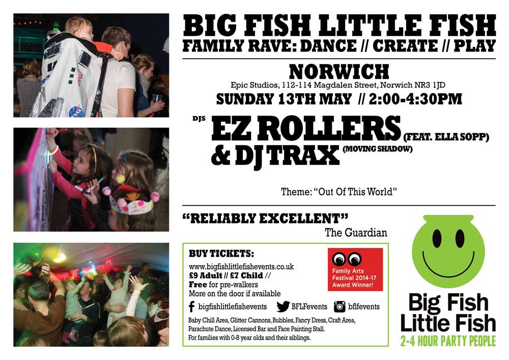 BFLF_East's tweet photo. Award winning family rave returns to Norwich! Worldwide + local legends @EZRollers feat @ellathesinger supported by @TheDJTrax at the amazing @EpicTVstudios #NorwichHour #NorfolkHour #ezrollers #epictvstudios #djtrax #familyrave #bflf https://t.co/gbOoOyaufa