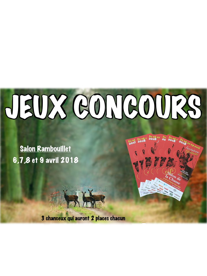 LaHuntTeam's tweet photo. ###Jeux Concours### --> @salonchasse
Les dates se rapprochent et il faut commencer ร rรฉserver le week-end ! On vous fait gagner 6 places (soit 2 par personnes).
Direction sur Facebook : https://t.co/s8shUKD5TU
#HuntTeam
#Adishatz https://t.co/WR5NJ3GmTI