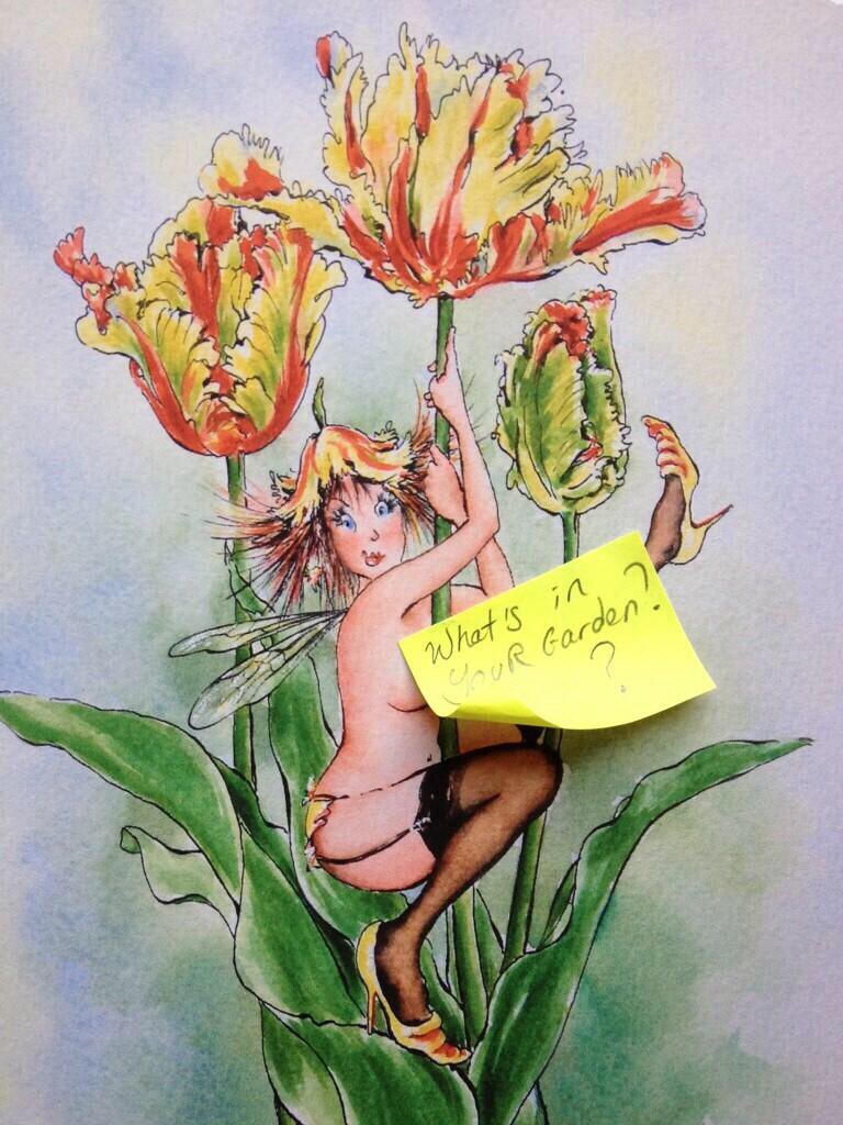 WantonFairies's tweet photo. It may be chilly outside...but fear not... #spring is just around the corner! #tulips #WantonFairies 😉 https://t.co/STpuXQSP3i