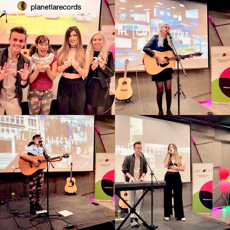ctrlcollective's tweet photo. #photocred @planetlarecords "Fantastic performances by talented artists @mesmix @chillranda @audriannaoffic @theonlymatthewj thanks to @allihoopamusic #app at the launch celebration of @ctrlcollective #pasadena #losangeles music #livemusic #singers #ctrlcollective" 🎶🎤🎉 https://t.co/8AmsYwuni4