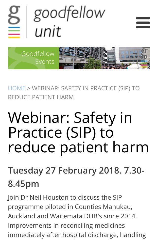 saferpracticenz's tweet photo. Don't miss @neilhouston7 tonight at 7.30pm for a @goodfellowunit1 webinar on #ptsafety https://t.co/Pdv5LpVlhW https://t.co/dcyP1n2dYo