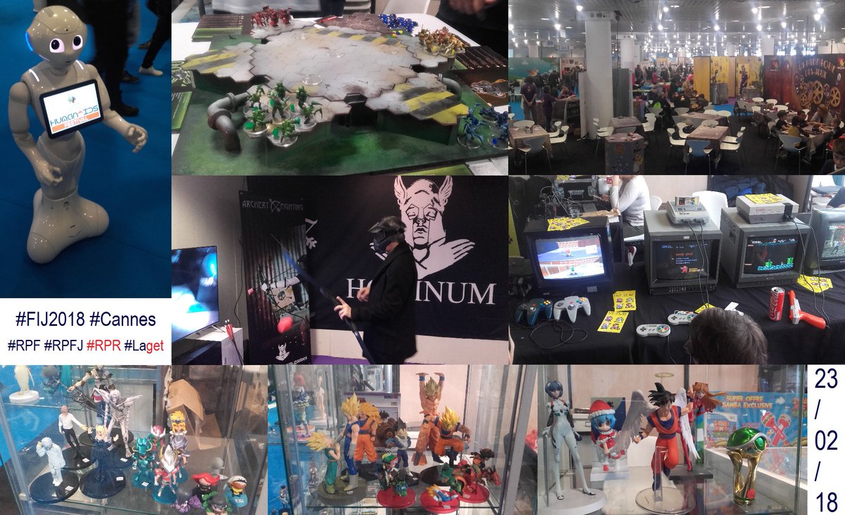 RPFJeunes06's tweet photo. Comme chaque année @JEANRENELAGET se rend au Festival International des #Jeux de #Cannes (#FIJ / #FIJ2018). Edition remarquable d'un festival qui s'ouvre de plus en plus à la robotique et à l'associatif. #CACPL #PôleMétropolitain #AlpesMaritimes - #RPF #RPFJ #RPF06 #RPFJ06 #Laget https://t.co/FcMgj9q3aG