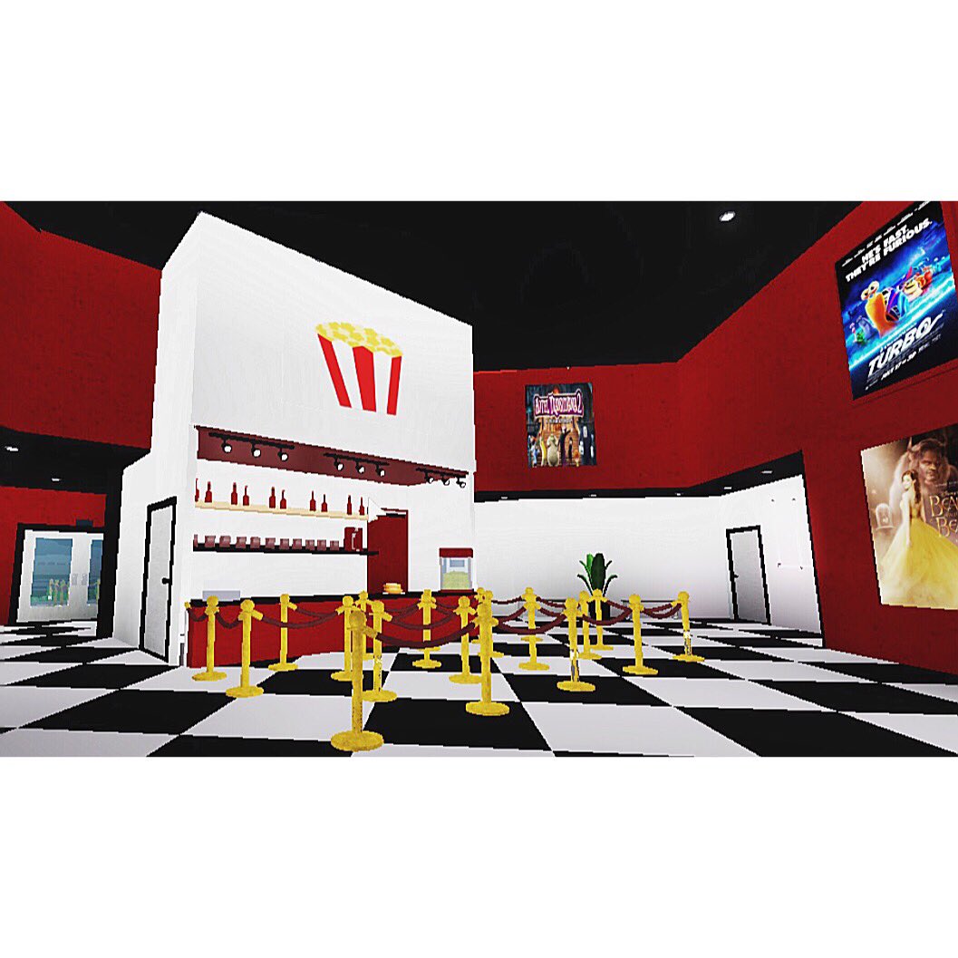 Bloxburg Movie Theater In House