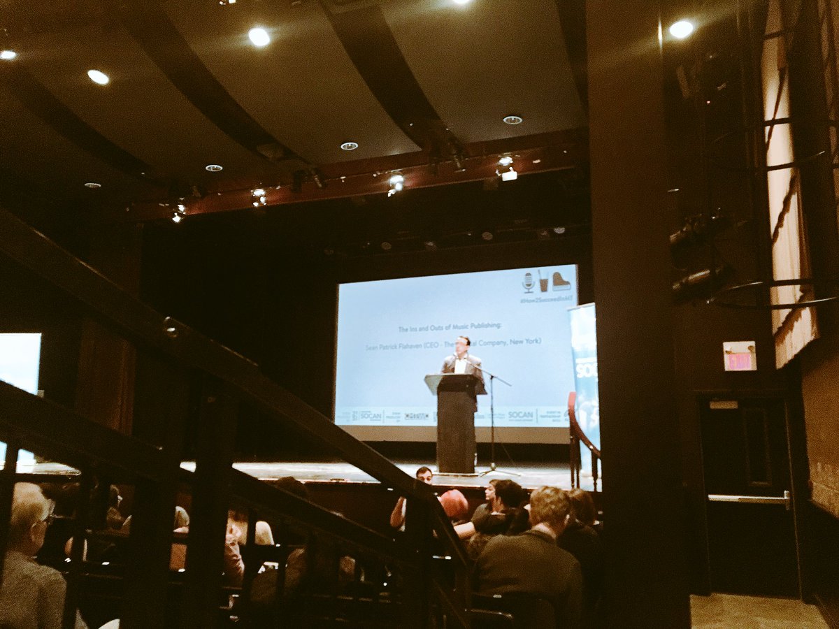 MusicalStageCo's tweet photo. Up next, The Ins and Outs of Music Publishing lead by Sean Patrick Flahaven of @TheMusicalCo. #How2SucceedInMT https://t.co/Z0Zd2LFHK5