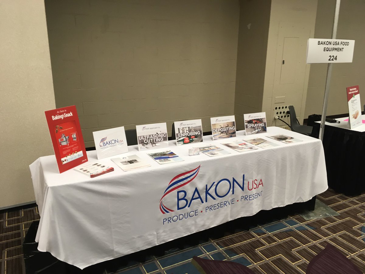 BakonUSA's tweet photo. Visit Bakon USA at BakingTech 2018 - Market Place Table #224
HILTON Chicago we will be happy to meet you till Tuesday
#bakingtech #bakingtech2018 #bakonusa #freshness #produce #preserve #present #bakon #patisserie #chocolaterie #dessert #pastry https://t.co/H5x69ddwDK