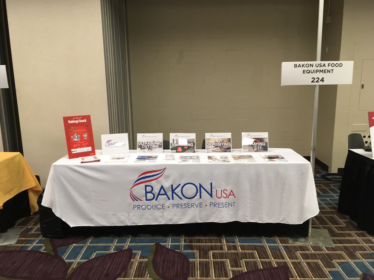 BakonUSA's tweet photo. Visit Bakon USA at BakingTech 2018 - Market Place Table #224
HILTON Chicago we will be happy to meet you till Tuesday
#bakingtech #bakingtech2018 #bakonusa #freshness #produce #preserve #present #bakon #patisserie #chocolaterie #dessert #pastry https://t.co/H5x69ddwDK