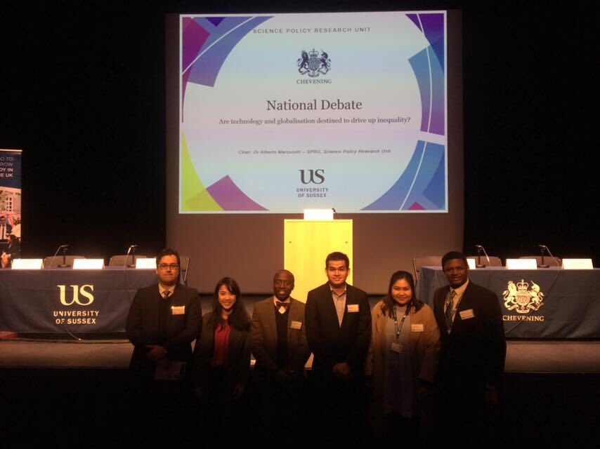 CheveningFCDO's tweet photo. Thank you to @SussexUni for hosting tonight's #cheveningdebate and the debaters and scholars who braved the 'Beast from the East' to be here this evening! https://t.co/58nxH778WM