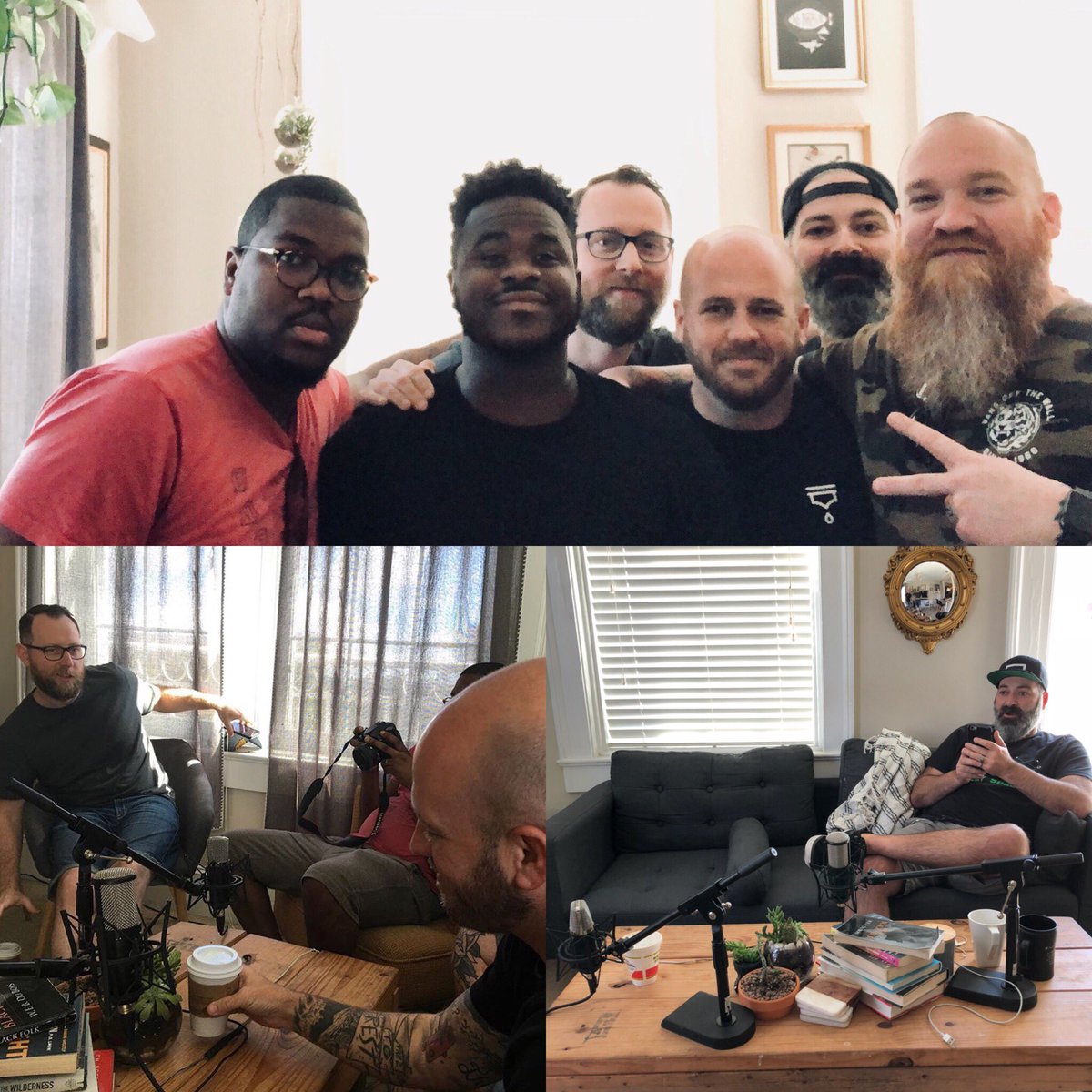 RMattBoyd's tweet photo. Podcast recording with the directional leaders of @TheTableNet. #findrest #slowdown #makedisciples #tablenetwork #exponential https://t.co/BGLUVVNxWc