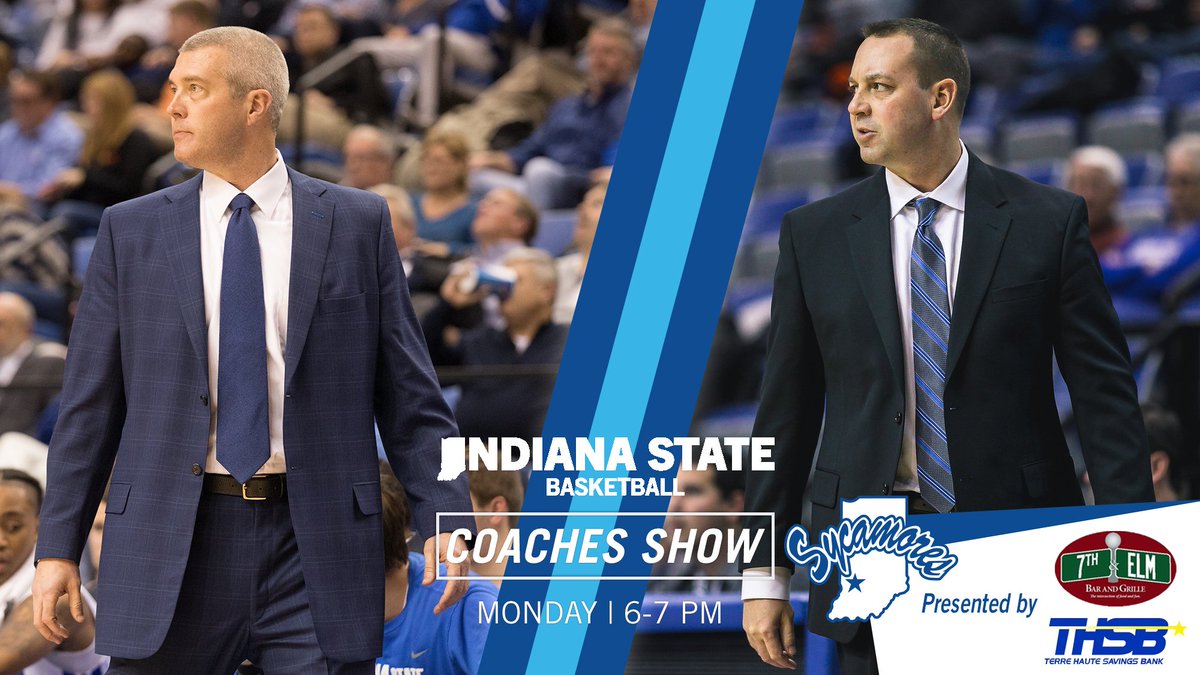 IndStAthletics's tweet image. Join us at @7thandElm tonight from 6-7pm for the ISU Basketball Coaches Show with @CoachLansing and @JoshKeister #MarchOn