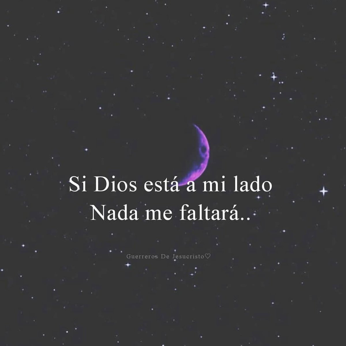 Con Dios en mi vida , Nada me faltará!