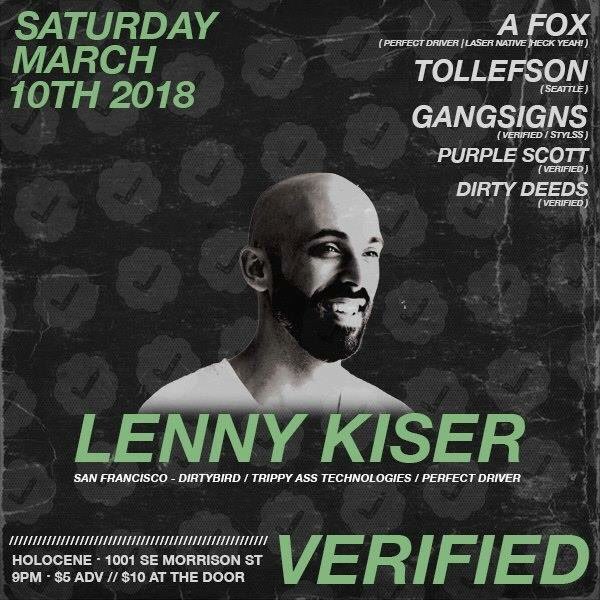 verifiedpdx's tweet photo. 🚨ANNOUNCING🚨
#VERIFIEDPDX MARCH EDITION
☑️ SATURDAY- 3/10/18 ☑️
🔥 @lenny_kiser 
🦊 @afox38 
👸🏻 @tollefson__
👅 @Dirty_DeedsPDX 
👬 @gangsignspdx b2b @apurplethot 

$5 tickets on sale now 🔌
https://t.co/zYfFFlylEW

☑️☑️☑️☑️☑️ https://t.co/pCObR5GHfm