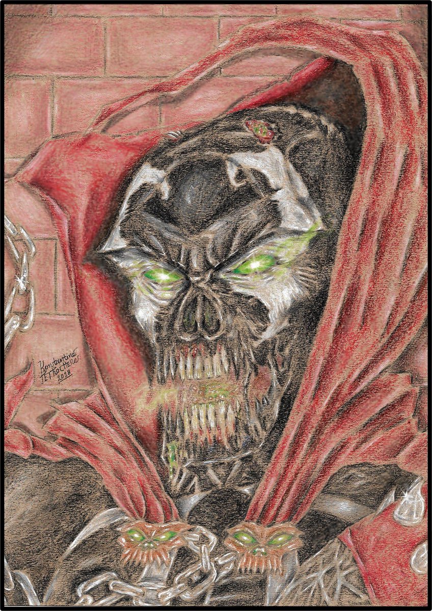 Kostas7911's tweet photo. #Spawn, 2018 #hellspawn #fb #Twitter #Instagram #deviantart #etsy #Patreon #toddmcfarlane #michaeljaywhite #keithdavid #imagecomics #demon #hell #monster #art #comics https://t.co/clR3CB0qlw