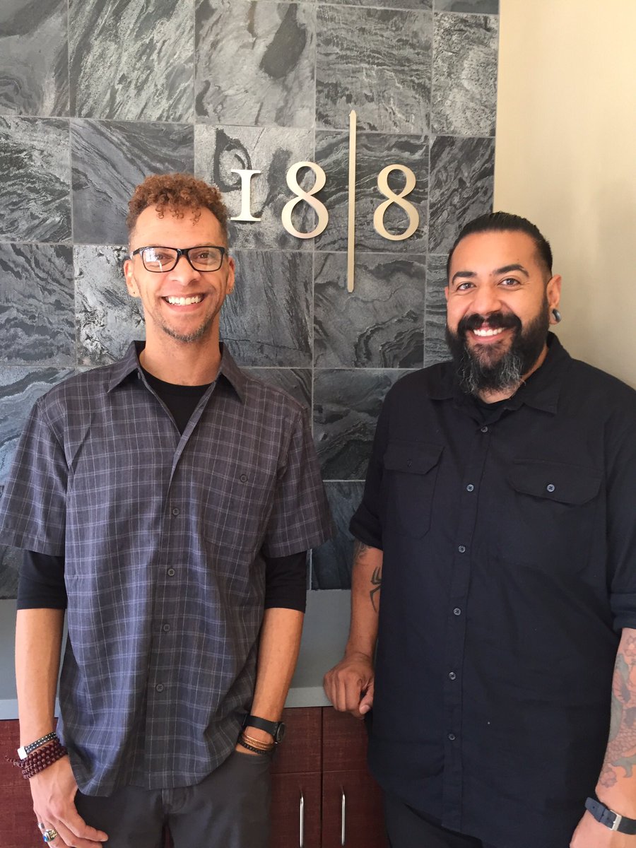 188Albuquerque's tweet photo. We love sharing our knowledge here at 18|8! Meet John Paul and Matt, our new externs! https://t.co/qWPF0vUQt9