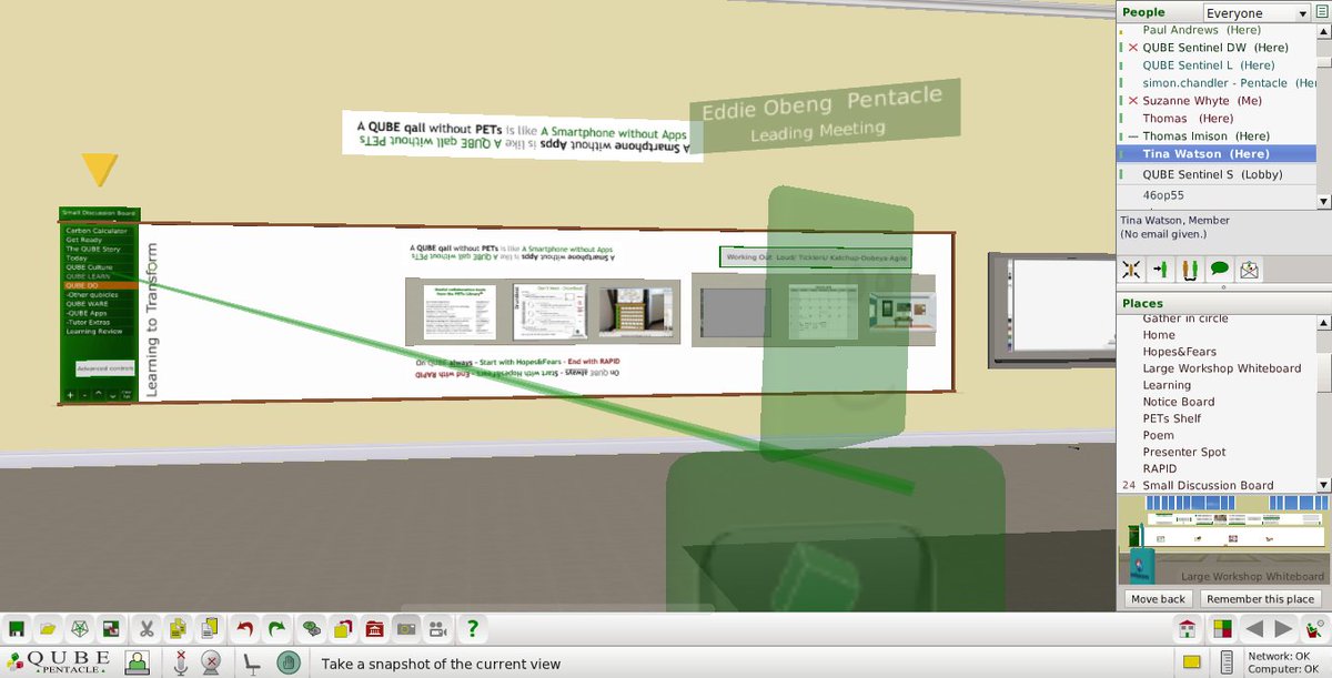 suz_eva's tweet image. @QUBEcc Facilitation course-Module 1.  Fast paced, fun &amp;amp; exciting. Change happens now.