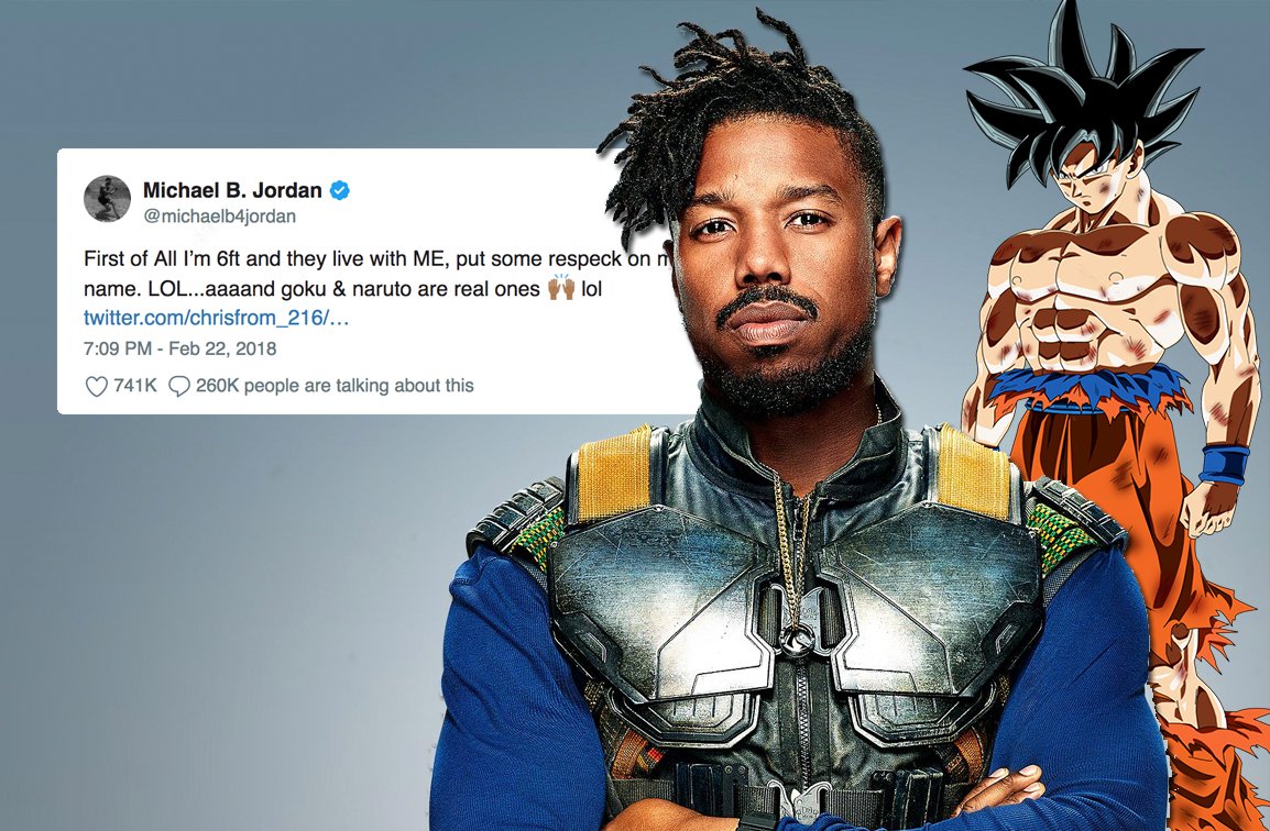 Michael B. Jordan explains why live-action anime movies like