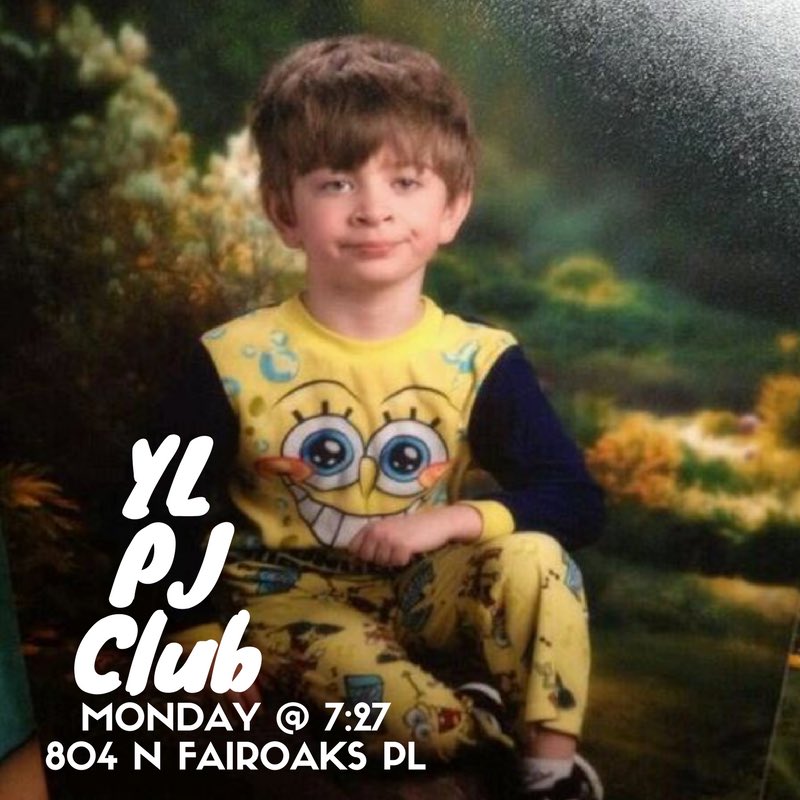 Who can top this kid for best PJ outfit!?  Coming tonight in your best PJ attire and ready to have an awesome night!