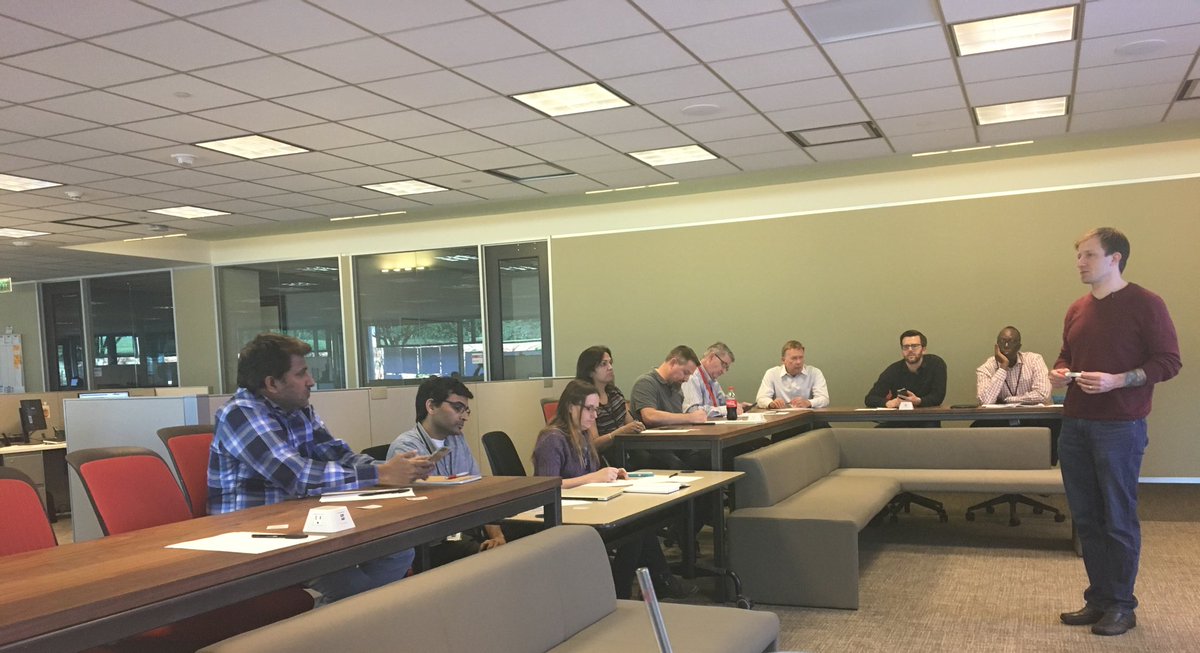 joeltosi's tweet image. Thanks to @JangryGuerra for all of the great help making this happen
RT @JangryGuerra: #devopsVZ - @joeltosi workshopping “Setting Up Your Team for Success in 2018” in the #TxDojo.