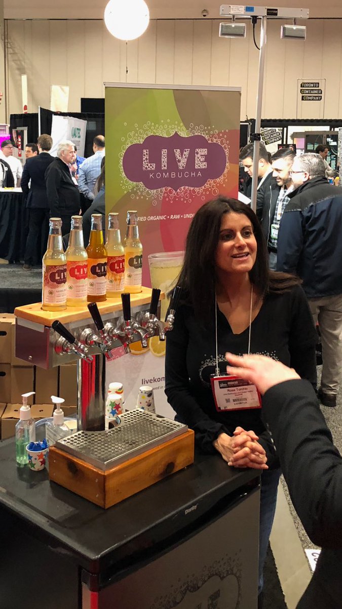 All their flavours are on tap, come visit the <a href="/LiveKombucha/">Live Kombucha</a> booth for a tasting #InnovationUnleashed