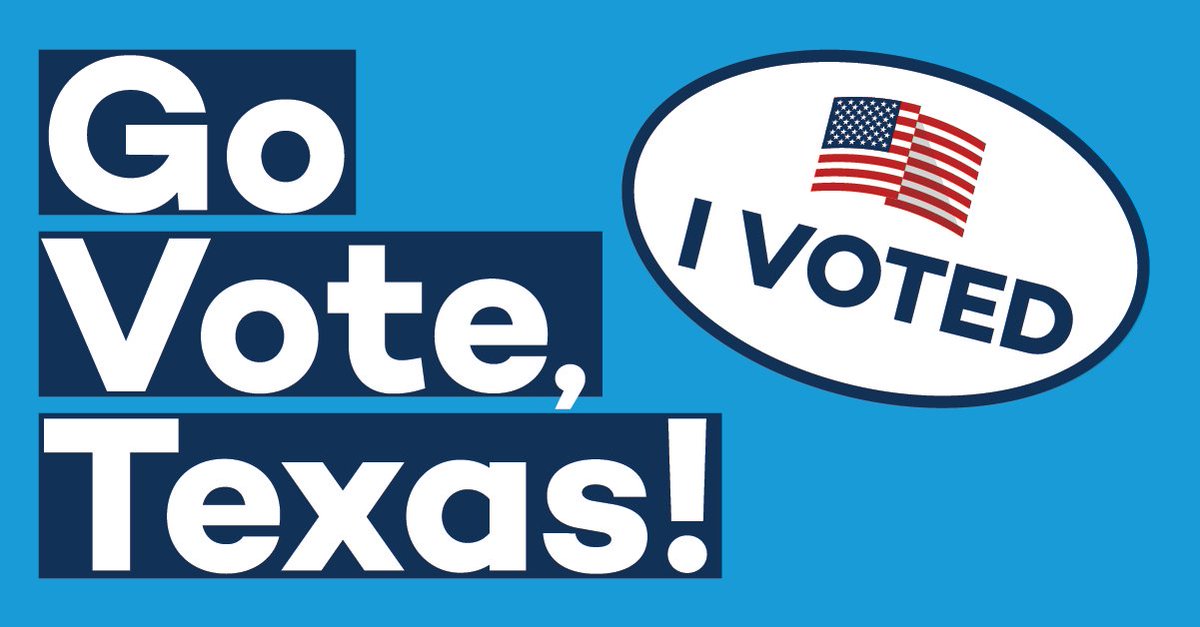 texasdemocrats's tweet photo. Errands to run today:

☕️Grab a cuppa coffee.
🛒Go buy groceries.
🗳Go Vote Today!

📍https://t.co/kcE0q1pxWF https://t.co/bpFkQoYKG9
