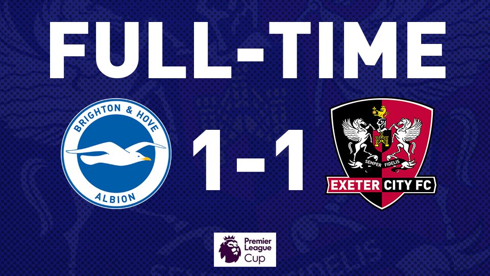 OfficialECFC's tweet image. ⏱ FULL-TIME: It ends all square between City and @OfficialBHAFC after a late equaliser makes it 1-1 on the night.

The point is all City need to win the group though!

Well in lads 💪

#ECFC