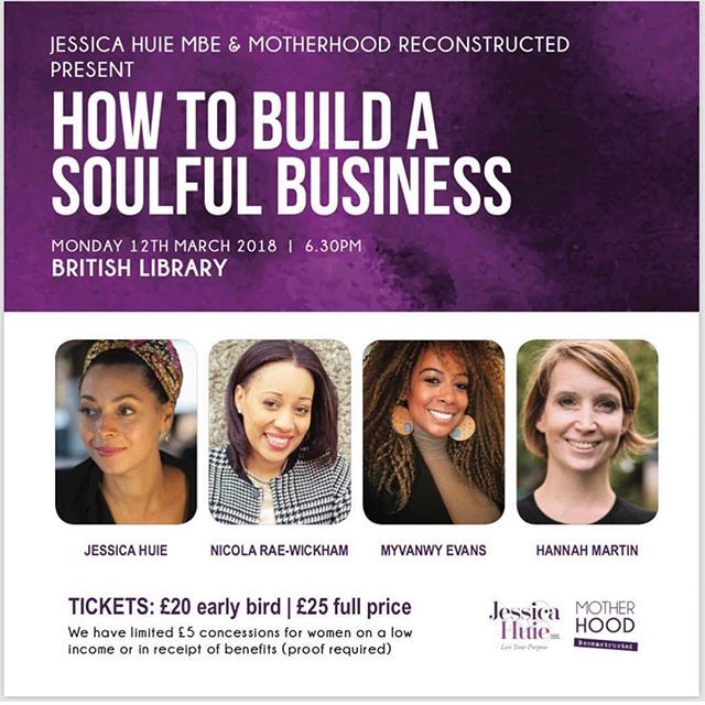 March is looking pretty amazing with lots of exciting things planned including this event which is hosted by @jessicahuiembe and @motherhood_rx ! I’m honoured to be on the panel talking all things soulful business. I love meeting you guys IRL so would be… ift.tt/2GNmmi5