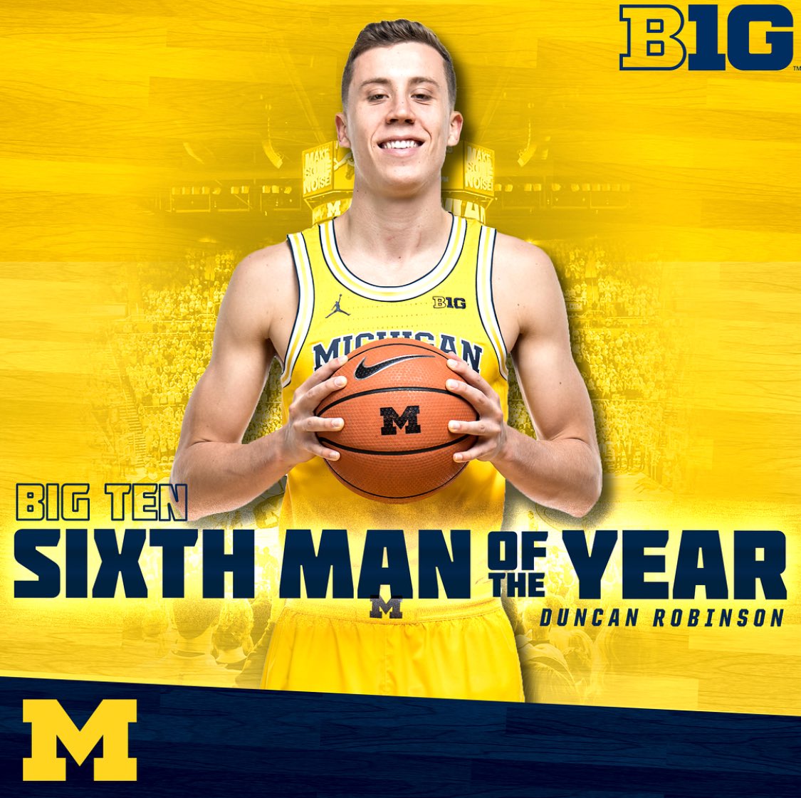 Middlesex Magic On Twitter Congratulations To Magic Alum And Michigan Senior Duncan Robinson On Being Named Big10 6th Man Of The Year Magicfamily Https T Co Vm2hhte6ar