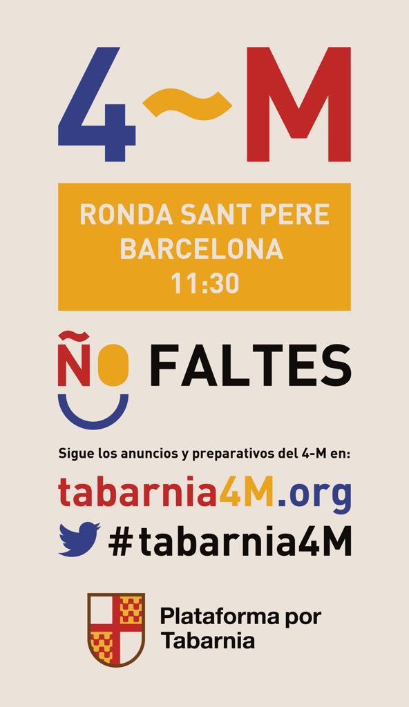 TABARNIA 4 de Marzo