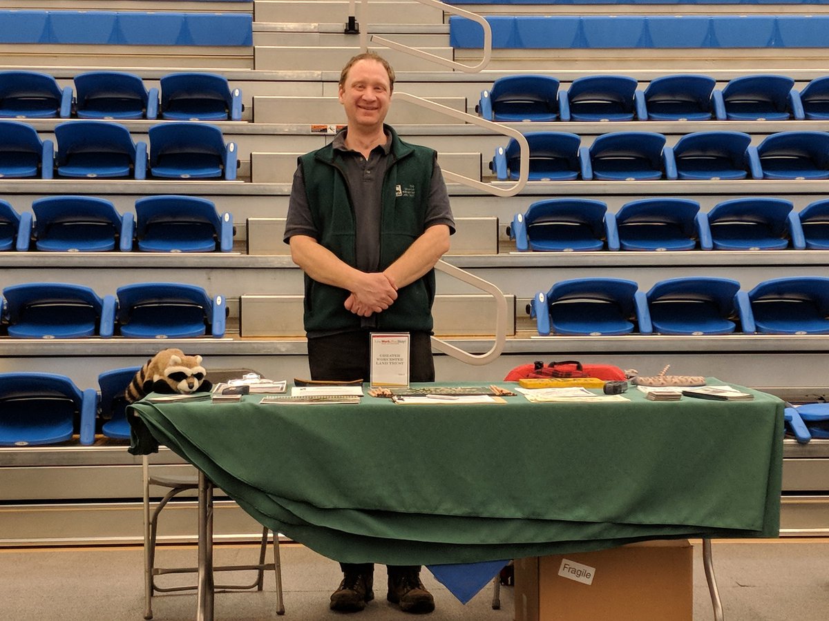 GWLandTrust's tweet photo. The @GWLandTrust is tabling at the "Live. Work
Play. Stay! Internship, Career and Live Local Fair" at @WorcesterState University! #workwoo https://t.co/RKt7CzIgXF