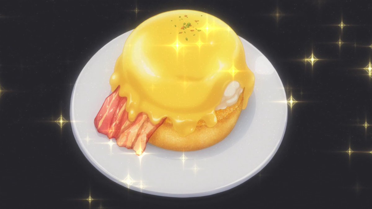 — Eggs Benedict Made by Nakiri Erina