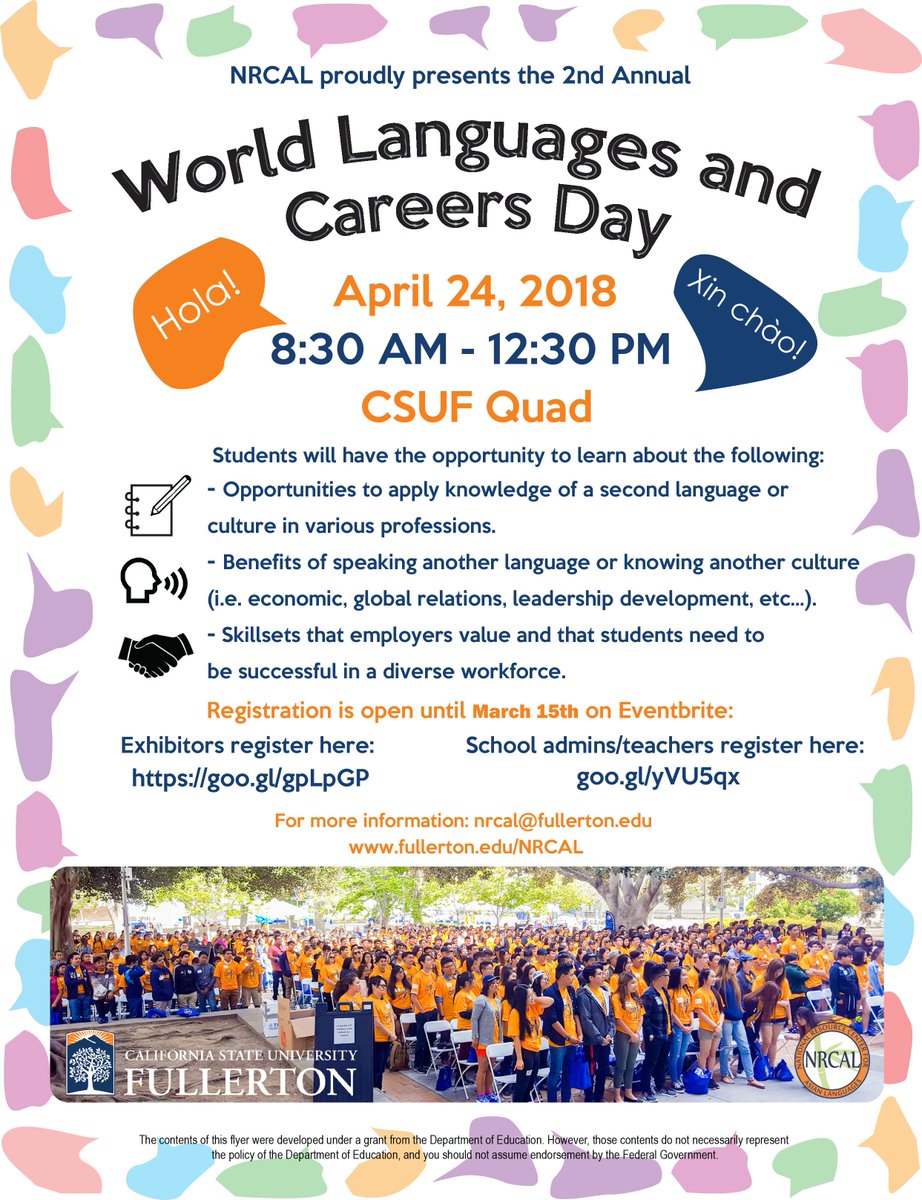 NRCAL CSUF tweet media
