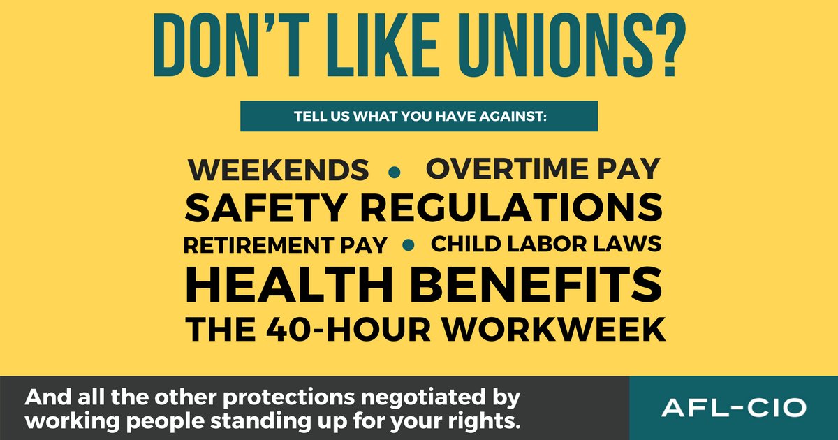 Working people continue to speak up because we know what we need to live a better life. <a href="/AFLCIO/">AFL-CIO ✊</a> #UnRigTheSystem aflcio.shpg.org/389564576t