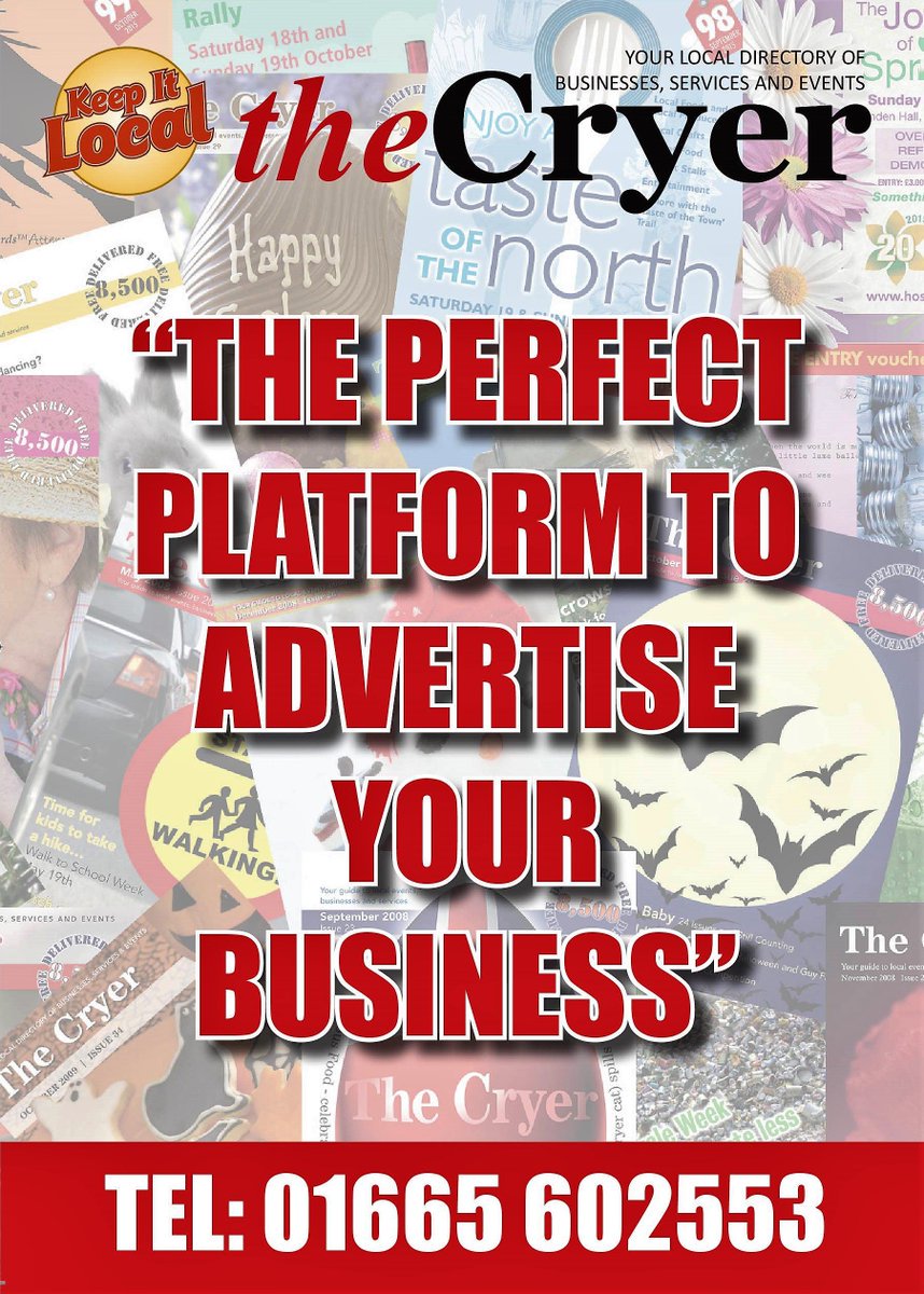 Have you got any offers to promote in our area? Our directory is delivered free to 10,000 homes around #Alnwick and surrounding areas #northeasthour