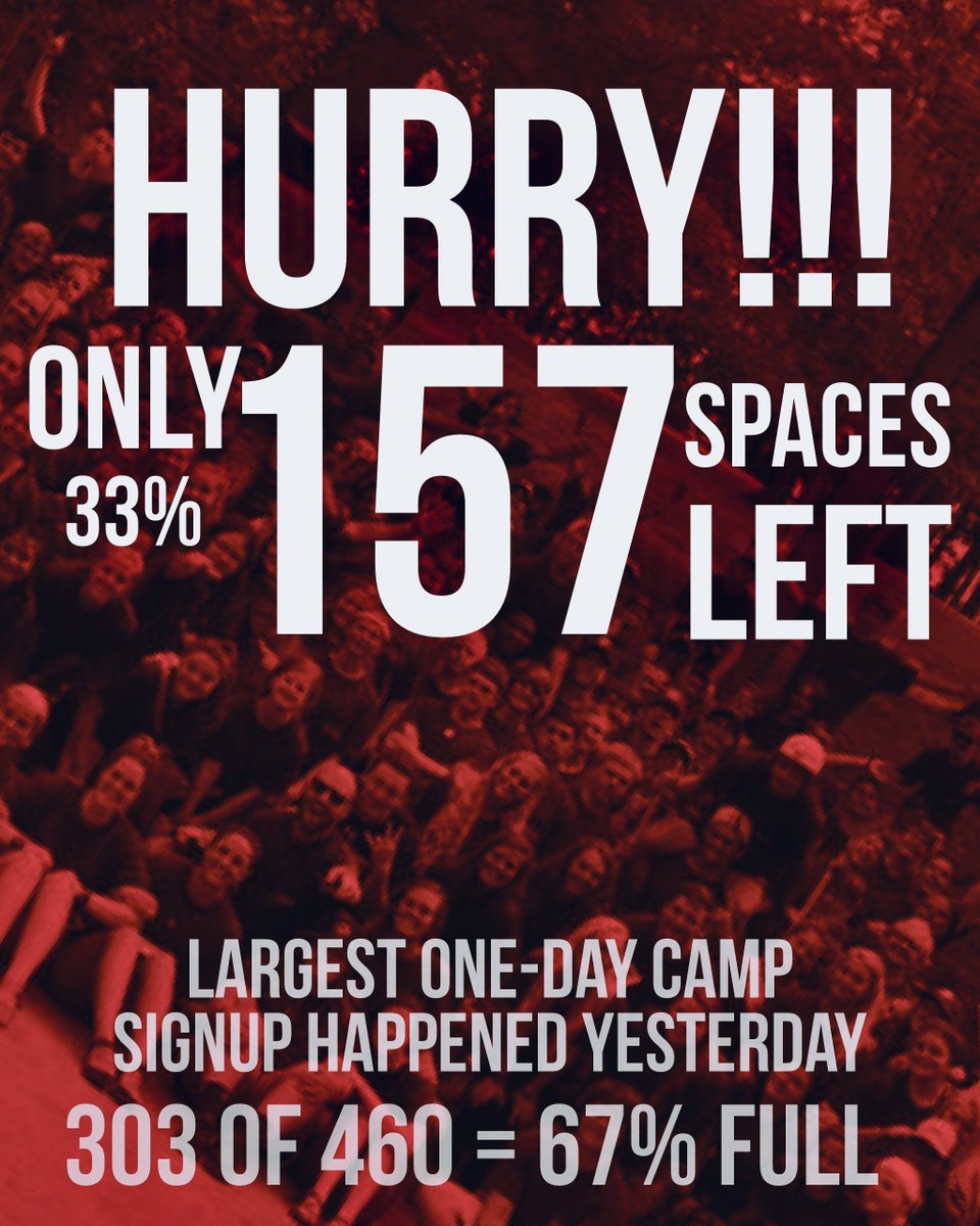 CAMP signups are open now and space is filling up fast! Signup ASAP at the link below! 

fbc.is/camp